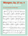 Morgen, Op. 27 no. 4 (D-flat major)
