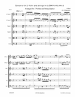 Bach: Concerto for 2 Solo Violins and Orchestra in d BWV 1043 arranged for 2 Violins and String Quar