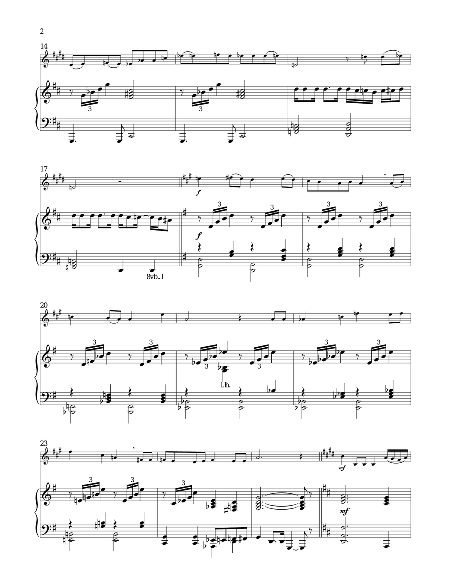 Hosanna (from Jesus Christ Superstar) Trumpet Solo scores gallery preview page 2