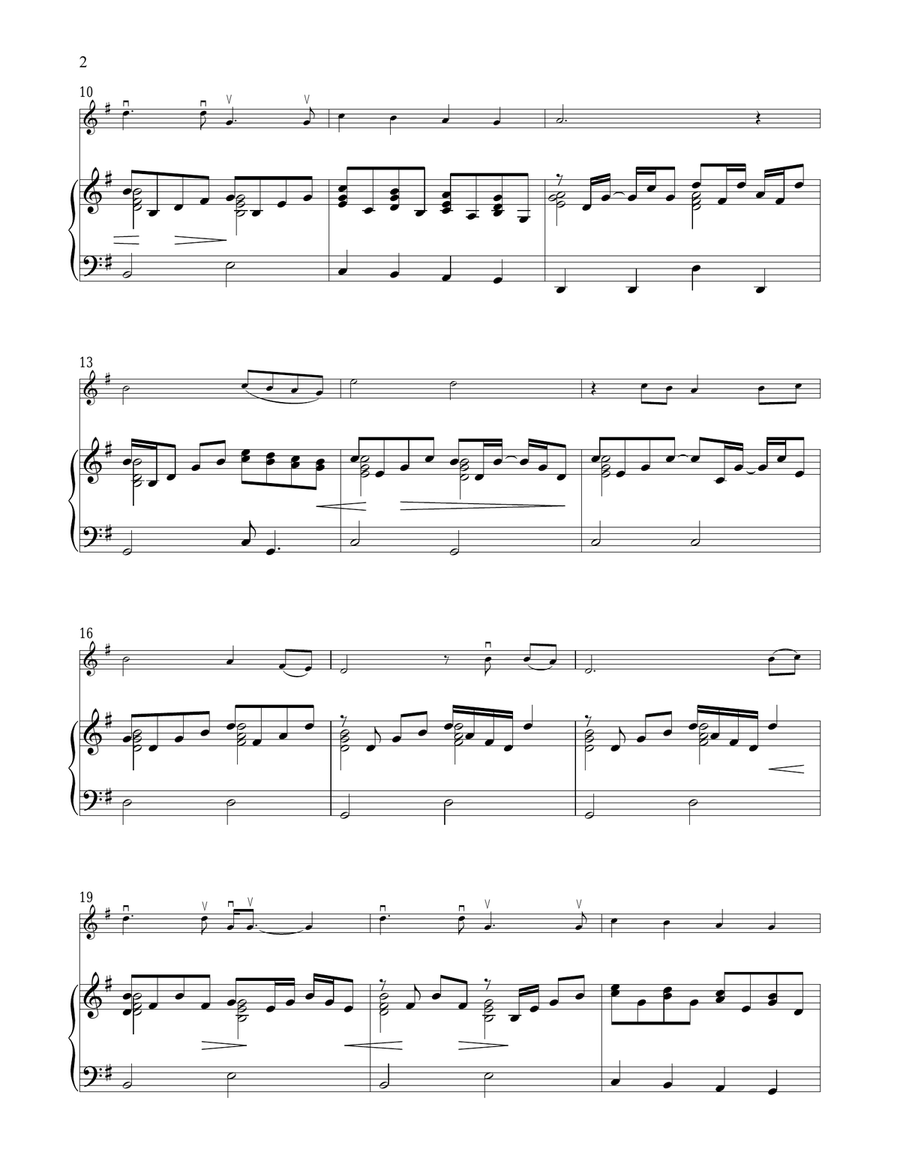 I Don't Know How To Love Him (from Jesus Christ Superstar) Violin Solo scores gallery preview page 2
