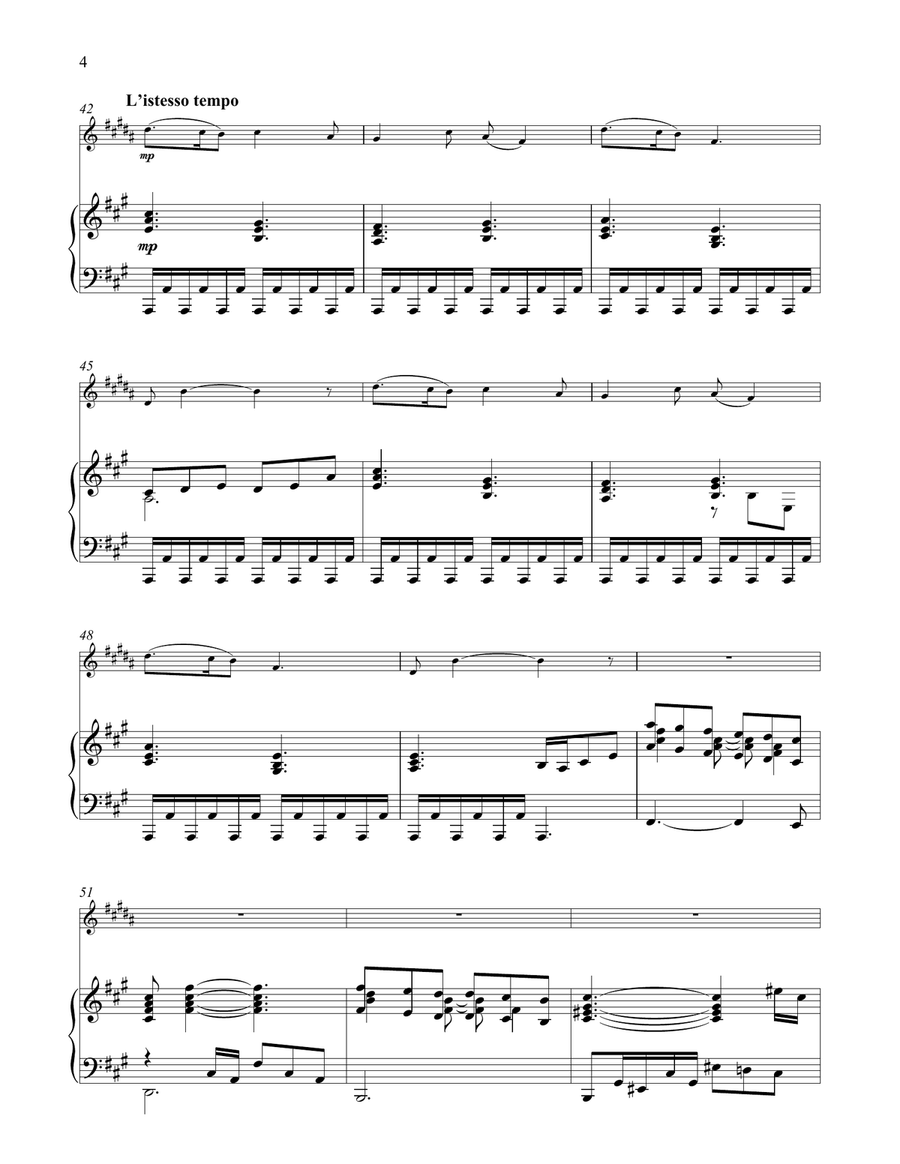 Angel Of Music (from The Phantom of The Opera) Trumpet Solo scores gallery preview page 4