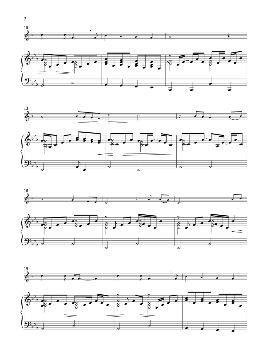 I Don't Know How To Love Him (from Jesus Christ Superstar) Trumpet Solo scores gallery preview page 2