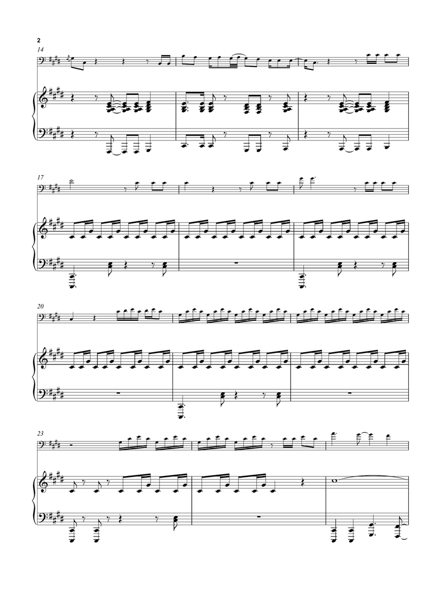 DNA DNA Piano scores gallery preview page 2