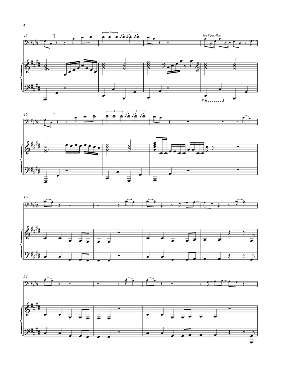 DNA DNA Piano scores gallery preview page 4