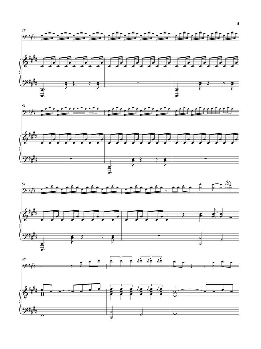 DNA DNA Piano scores gallery preview page 5
