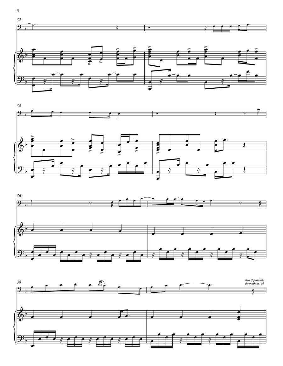 In My Blood / Swan Lake In My Blood / Swan Lake Piano scores gallery preview page 4