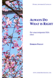 Always Do what is Right