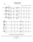 Lamb of God - Choir