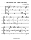 The Skye boat song (Speed bonny boat) for recorder trio (soprano, alto, tenor)