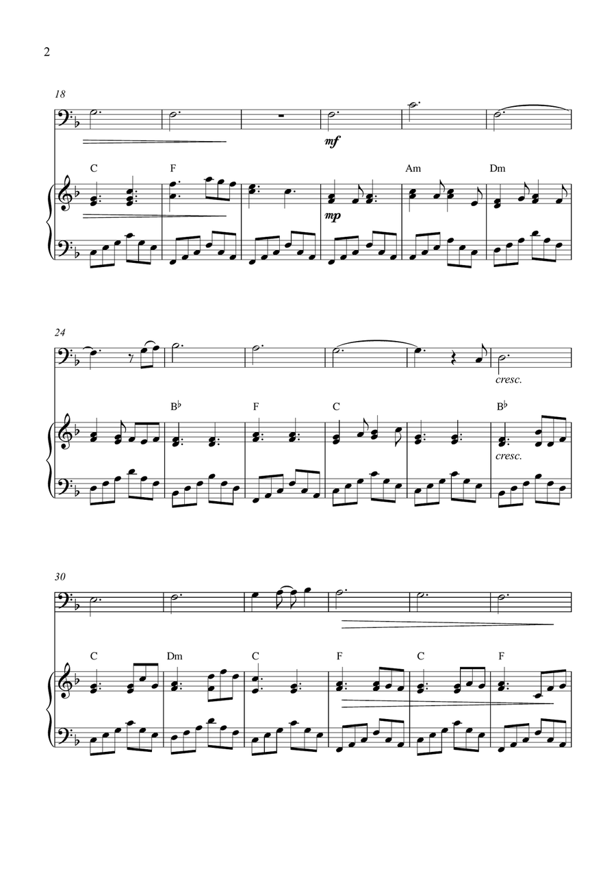 Can't Help Falling In Love Can't Help Falling In Love Bassoon scores gallery preview page 2