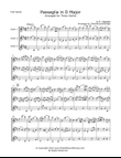 Handel, G. - Passaglia for Three Violins