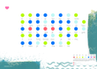 A la claire fontaine Rainbow coded music sheet Music therapy resource