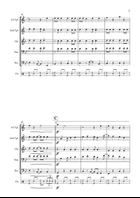 The Lovecats Brass Quintet scores gallery preview page 5