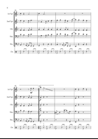 The Lovecats Brass Quintet scores gallery preview page 6