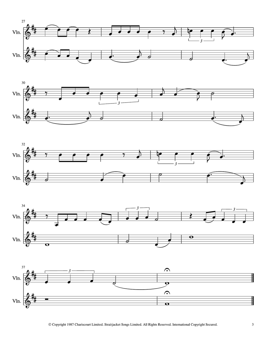 Once Upon A Time...storybook Love String Duet scores gallery preview page 3