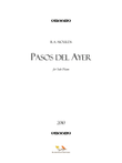 Pasos del Ayer (Op. 83, 2010)