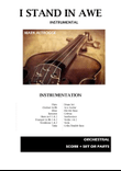 I Stand in Awe (instrumental) - Mark Altrogge - Orchestral - Score + Set of Parts
