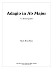 Adagio in A-flat Major