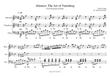 Absence: The Art of Vanishing For Percussion