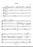 Bunting (classical-style piece for four-part flute choir)