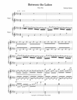 Between the Lakes - Piano duo (2 pianos, 4 hands)