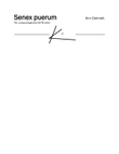 Diehnelt: Senex puerum