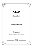 Schubert-Gute Nacht,from 'Winterreise',Op.89(D.911) No.1,in b flat minor,for Voice&Piano mini preview