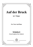 Schubert-Auf der Bruck,Op.93 No.2,in C Major,for Voice&Piano mini preview