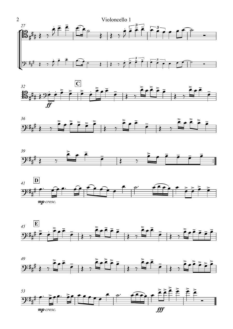 Final Countdown Small Ensemble scores gallery preview page 6