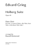 Holberg Suite arr. Flute Choir