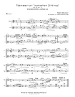 Schumann, R. - Traumerei for Violin and Viola