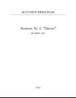 Nocturne No. 2, 