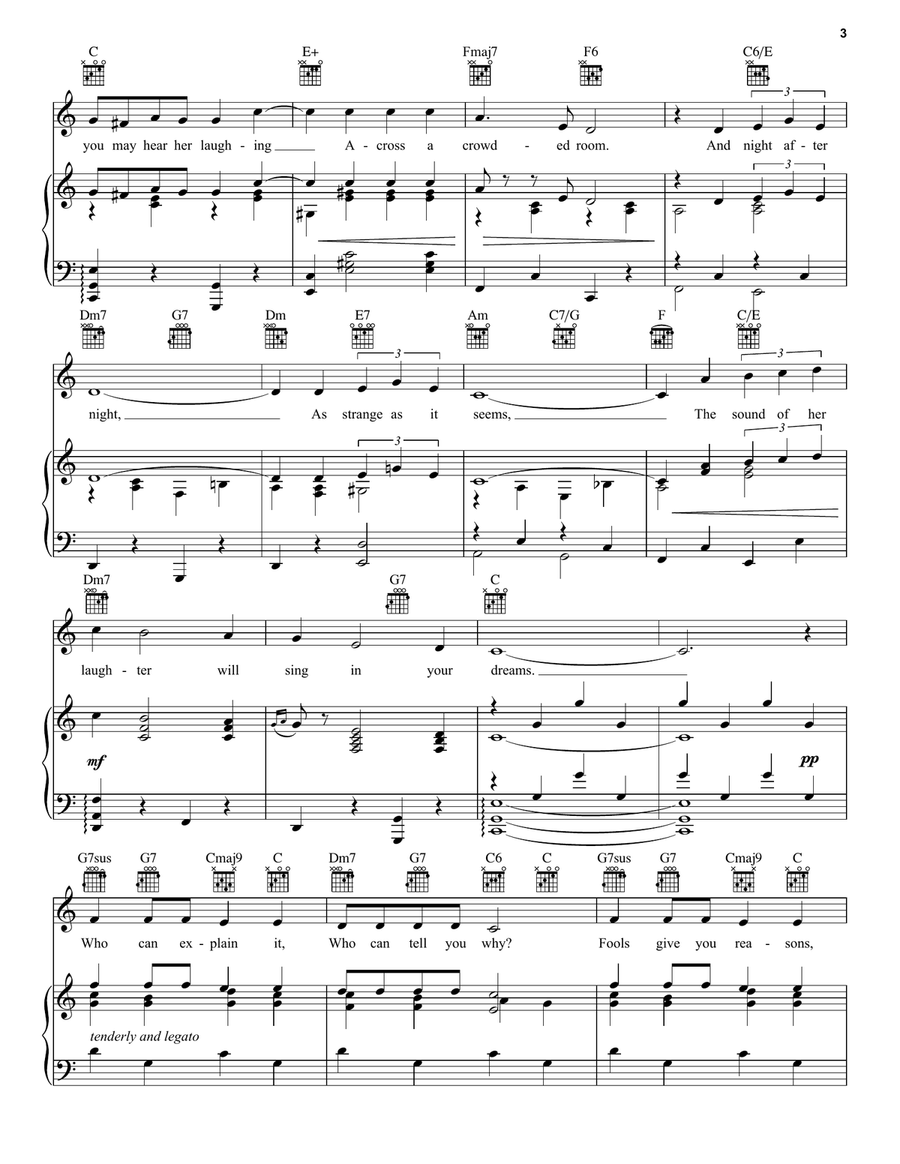 Some Enchanted Evening Some Enchanted Evening Piano, Vocal scores gallery preview page 3