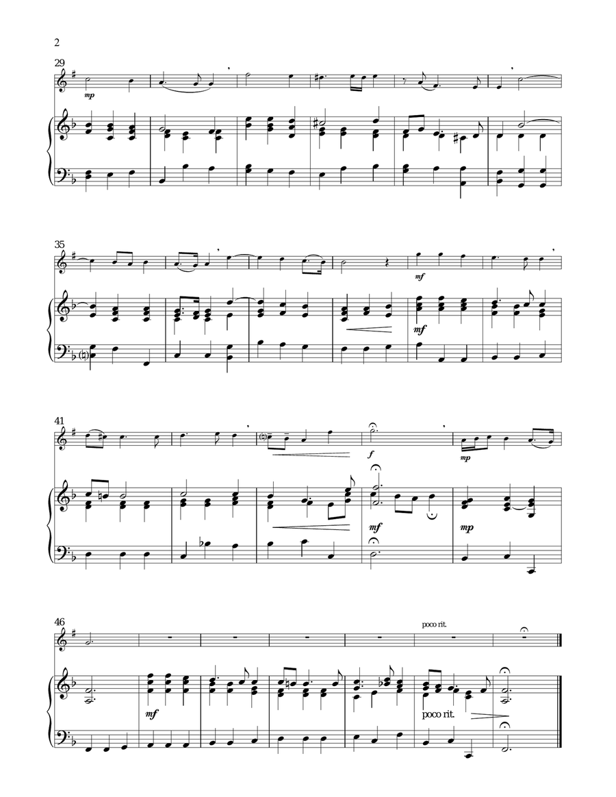 Ombra Mai Fu Ombra Mai Fu Trumpet Solo scores gallery preview page 2