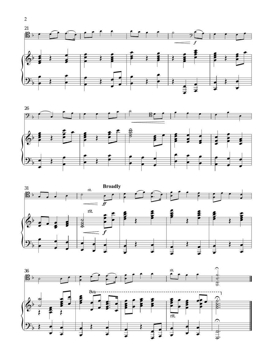 Jupiter Jupiter Piano scores gallery preview page 2