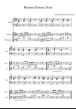 Hickory Dickory Dock for Trio: Piano, Violin & Cello