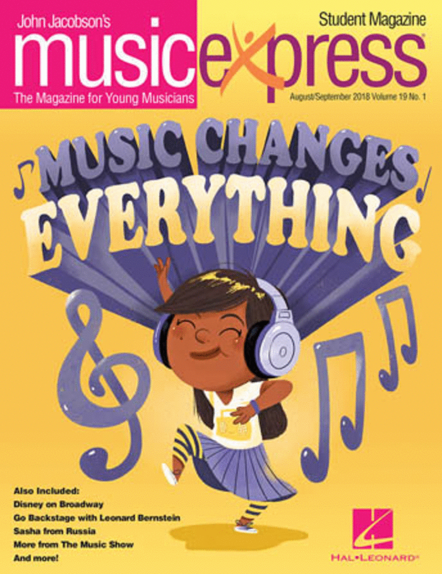 Music Changes Everything Music Express Vol. 19 No. 1 Choir scores gallery preview page 1