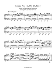 Sonata No. 14, Op. 27, No. 3 - Presto Agitato