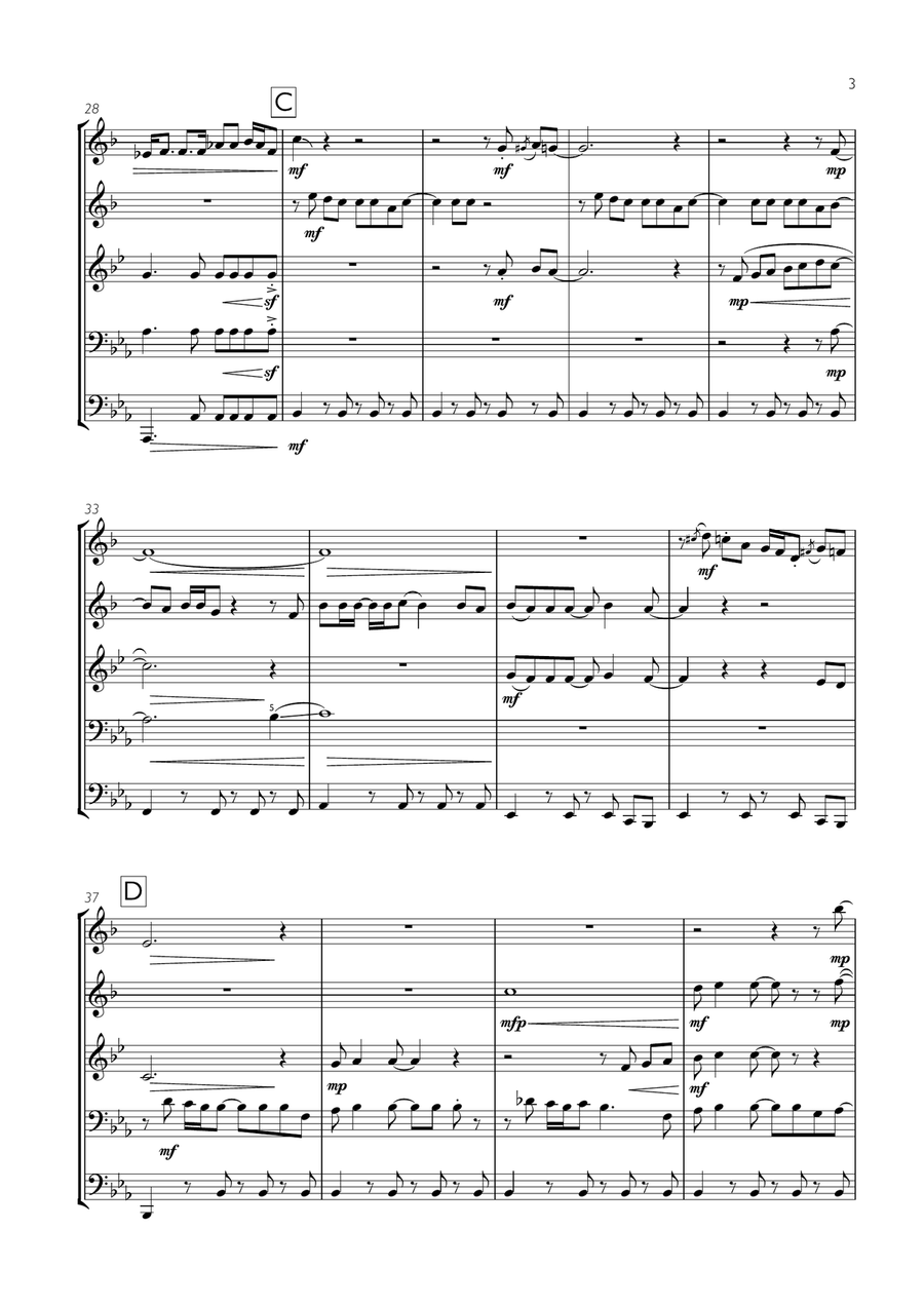 Baker Street Baker Street Brass Ensemble scores gallery preview page 3