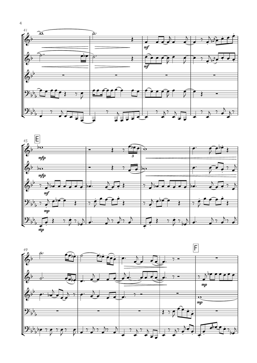 Baker Street Baker Street Brass Ensemble scores gallery preview page 4