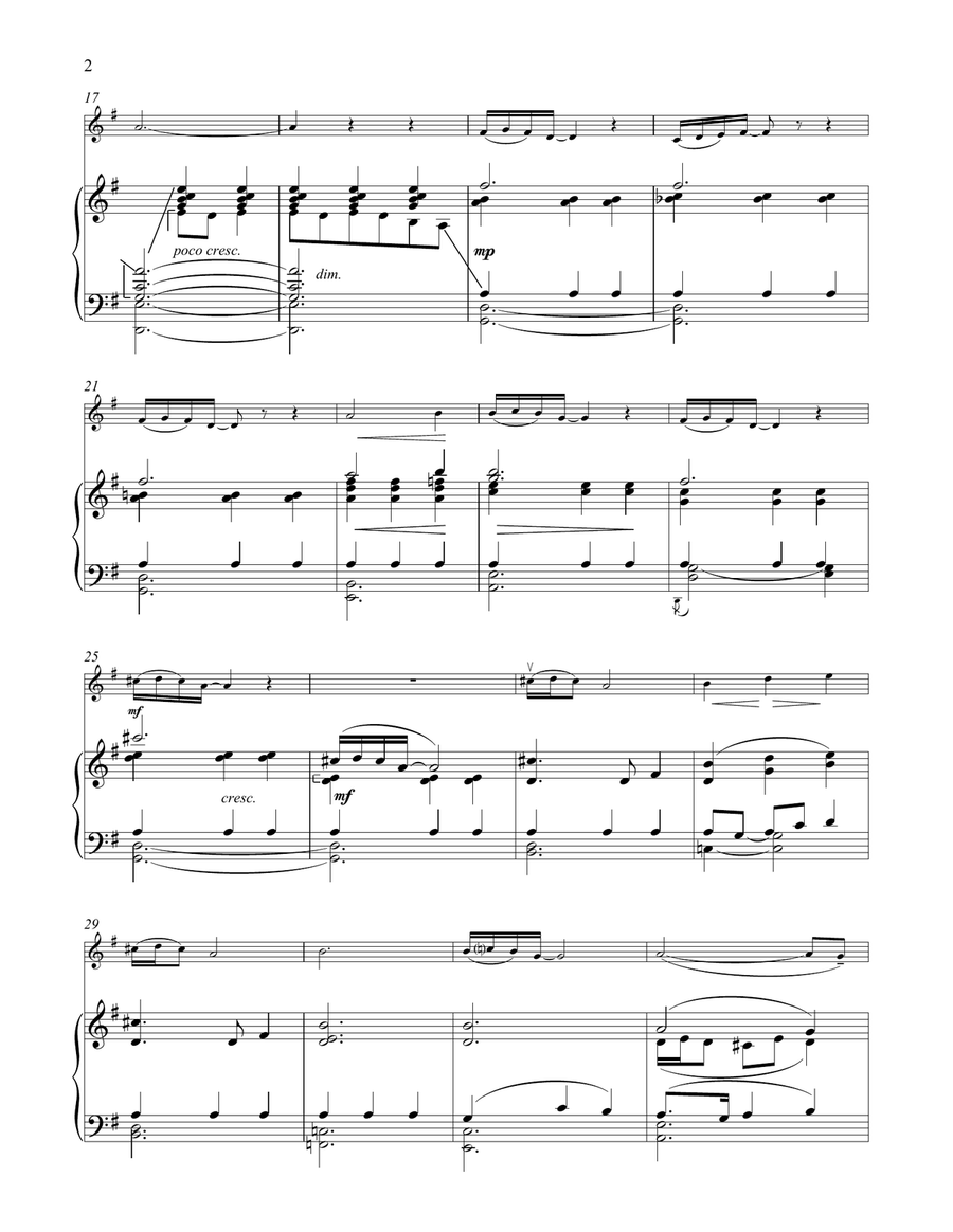 Pretty Women (from Sweeney Todd) Violin Solo scores gallery preview page 2