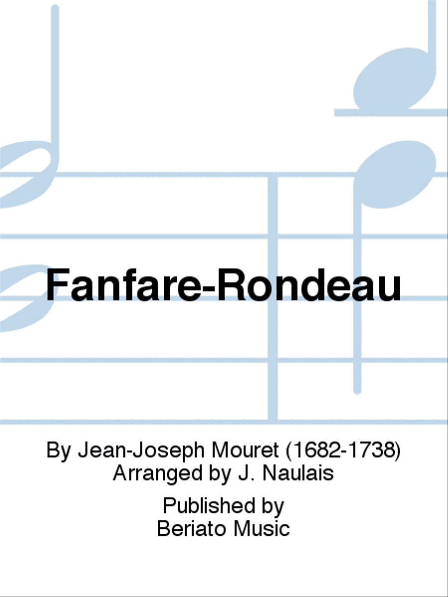 Fanfare-Rondeau Percussion scores gallery preview page 1