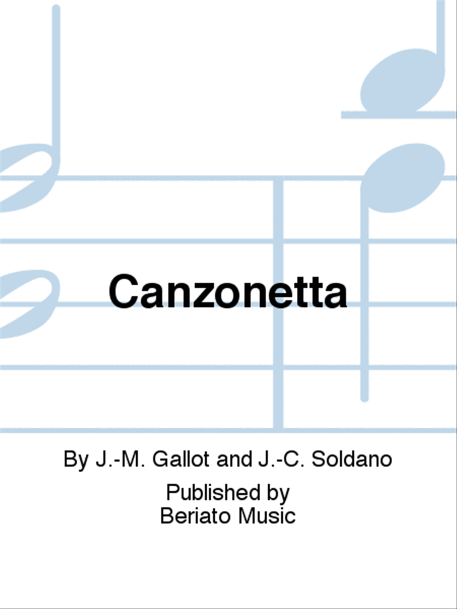 Canzonetta Euphonium scores gallery preview page 1