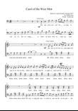 Carol of the Wise Men (choir)
