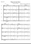 Thine be the Glory - A Hymn for Easter by Handel Arranged for Flexible Ensemble by David Catherwood