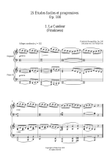 1. La Candeur (Frankness) 25 Progressive Studies Opus 100 for 2 pianos Friedrich Burgmüller mini preview