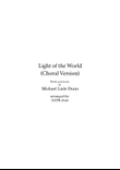 Light of The World (Choral SATB plus Piano Reduction)