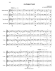 Easter Carol for recorder quartet