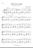 Eiffel Tower at Night - Piano solo
