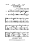 Hymn to Joy - SATB Choir Part mini preview